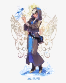 Ana Overwatch Dibujo Png , Png Download - Fantasy Ana Overwatch, Transparent Png, Transparent PNG