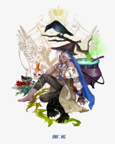 Ana Overwatch Fantasia - Overwatch Final Fantasy Au, HD Png Download, Transparent PNG
