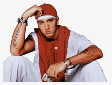Sitting Eminem - Eminem Transparent, HD Png Download, Transparent PNG