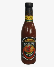 Ring Of Fire Xx-hot Habanero Hot Sauce 370ml - Beer Bottle, HD Png Download, Transparent PNG