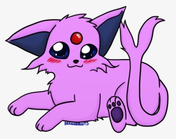 Fluffy Espeon For Mward I Love How The Eyes Turned, HD Png Download, Transparent PNG