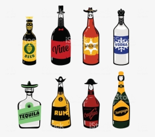 Alcohol Booze Cliparts Free Best On Transparent Png - Alcohol Clipart, Png Download, Transparent PNG