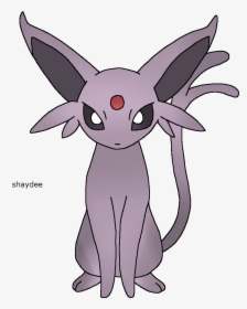 50 Pokemon Challenge Espeon By - Cartoon, HD Png Download, Transparent PNG