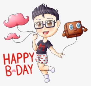 Happy Birthday Markiplier By Snow-songstress - Cartoon, HD Png Download, Transparent PNG