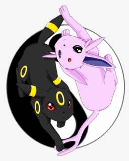 Pokemon Espeon And Umbreon Yin Yang, HD Png Download, Transparent PNG