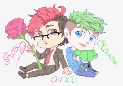 Markiplier And Jacksepticeye Drawings, HD Png Download, Transparent PNG