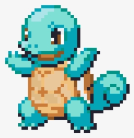 Pokemon Sprite Squirtle , Png Download - Pokemon Squirtle Pixel Art, Transparent Png, Transparent PNG