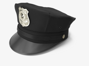 Cap Hat Police Officer - Police Hat Png Transparent, Png Download, Transparent PNG