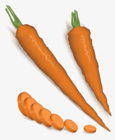 Food,frankfurter Wăźrstchen,baby Carrot - Cut Carrot Clipart, HD Png Download, Transparent PNG