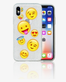Iphone X/10/xs Mm Emoji Glitter Hybrid, HD Png Download, Transparent PNG