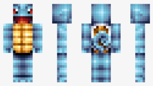 Minecraft Skins Squirtle, HD Png Download, Transparent PNG