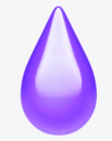 #purple #water #emoji #aesthetic #tumblr - Purple Water Emoji, HD Png Download, Transparent PNG