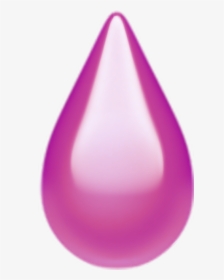 #pink #water #emoji #tumblr #aesthetic #cute - Drop, HD Png Download, Transparent PNG