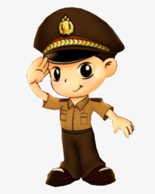 Indonesian Police Transcription National Promoter Officer - Indonesian Police Clipart, HD Png Download, Transparent PNG