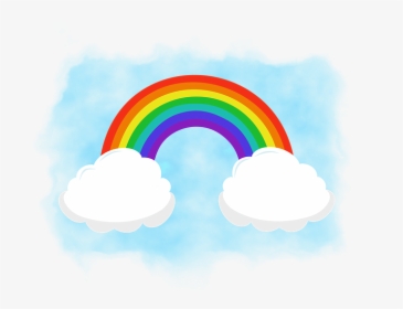 Colores, Nubes, Cielo, Naturaleza, Colorido, Arco Iris - Rainbow, HD Png Download, Transparent PNG