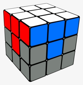 First Layer Completed - Rubik's Cube First Layer Solved, HD Png Download, Transparent PNG