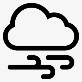 Windy Day With Cloud Comments - Weather Forecast Snow Symbol, HD Png Download, Transparent PNG