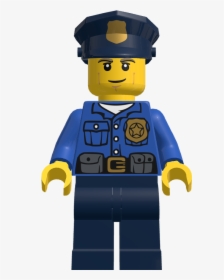 Lego Police Officer Minifigure, HD Png Download, Transparent PNG