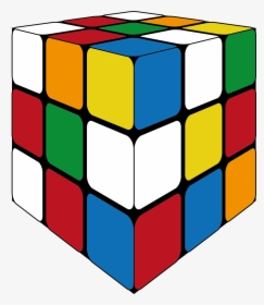 80s Rubik's Cube Clipart, HD Png Download, Transparent PNG
