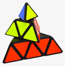 Rubik's Cube Pyramid Png, Transparent Png, Transparent PNG