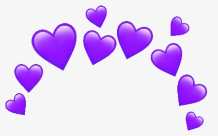 Blue Heart Emoji Crown, HD Png Download, Transparent PNG