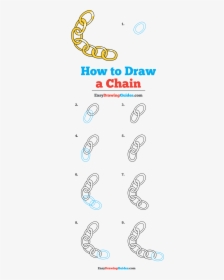 How To Draw Chain - Draw Chains, HD Png Download, Transparent PNG