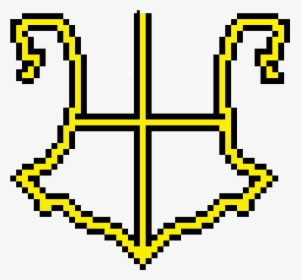 Hogwarts Logo Pixel Art, HD Png Download, Transparent PNG