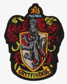 Gryffindor Embroidered Crest Patch001 V - Gryffindor Crest Png, Transparent Png, Transparent PNG