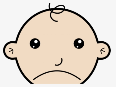 Sad Cartoon Mouth - Sad Baby Clipart, HD Png Download, Transparent PNG