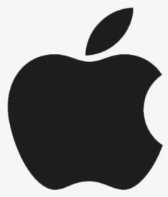 Apple Black And White Logo, HD Png Download, Transparent PNG