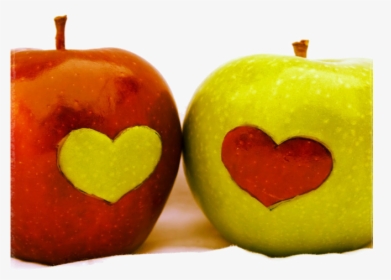 Heart Apples , Png Download - Green Apple, Transparent Png, Transparent PNG