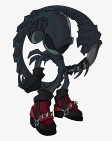 True Ultimate Life Form By Vosmycool, I Am In Love - Sonic The Hedgehog Xenomorph, HD Png Download, Transparent PNG