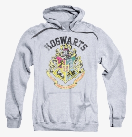 Hogwarts Crest Pull-over Hoodie - Harry Potter Hogwarts Hoodie, HD Png Download, Transparent PNG