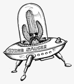 Collection Of Free Xenomorph Drawing Flying Download - Flying Saucer Surf, HD Png Download, Transparent PNG