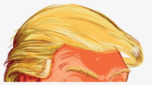 Transparent Trumps Hair Png - Transparent Png Trump Hair Png, Png Download, Transparent PNG