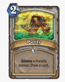 Purify Hearthstone, HD Png Download, Transparent PNG