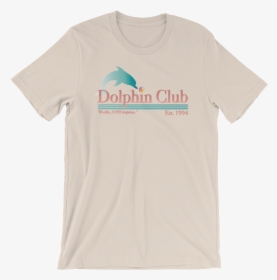 Dolphin Club Mockup Front Wrinkled Soft Cream, HD Png Download, Transparent PNG