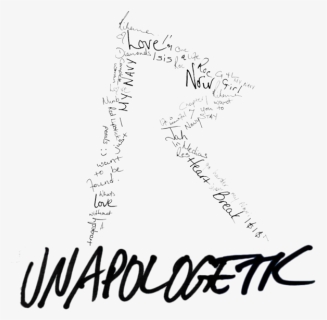 Rihanna Unapologetic Logo - Rihanna's R Png, Transparent Png, Transparent PNG