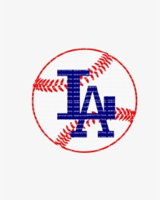 Dodgers Baseball Clipart La Free On Transparent Png, Png Download, Transparent PNG