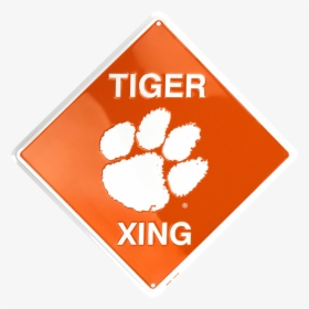 Clemson Tiger Xing - Clemson Flag, HD Png Download, Transparent PNG