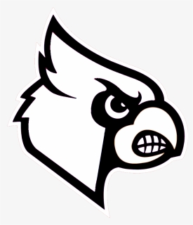 Cardinal Black And White Clipart Kid - Louisville Cardinals Logo Svg, HD Png Download, Transparent PNG