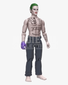 Suicide Squad Joker Png High-quality Image - Action Figure Suicide Squad Shirtless Joker, Transparent Png, Transparent PNG