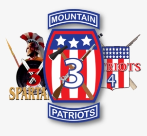 3rd Patriot - 3rd Brigade 10th Mountain Patriots, HD Png Download, Transparent PNG