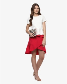 Rihanna White Bow Top - Miniskirt, HD Png Download, Transparent PNG