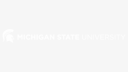 Michigan State Logo Png White, Transparent Png, Transparent PNG