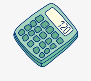 Calculator Png Download - Things Use In School Clipart, Transparent Png, Transparent PNG