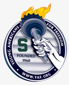 Transparent Michigan State University Logo Png - Young Americans For Freedom, Png Download, Transparent PNG