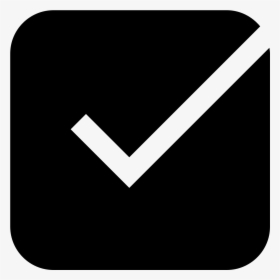 Checked Checkbox 2 Icon - Sign, HD Png Download, Transparent PNG