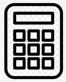 Calculator Computer Icons Calculation Square Area Transparent, HD Png Download, Transparent PNG
