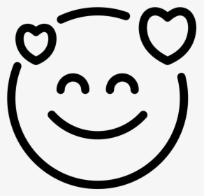 Emoji Loved Up Emoji Loved Up Emoji Loved Up - Loved Up Face, HD Png Download, Transparent PNG